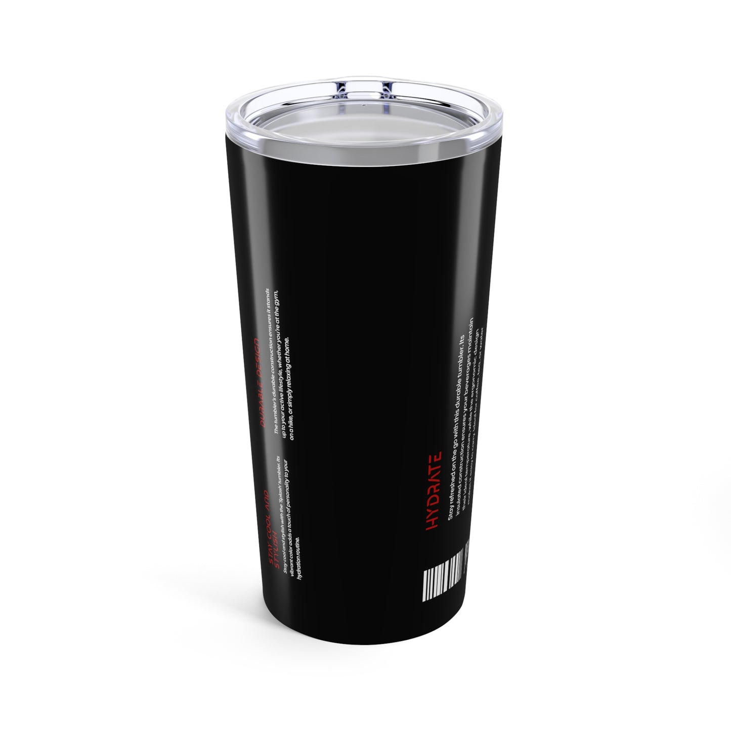Black Tumbler 20oz