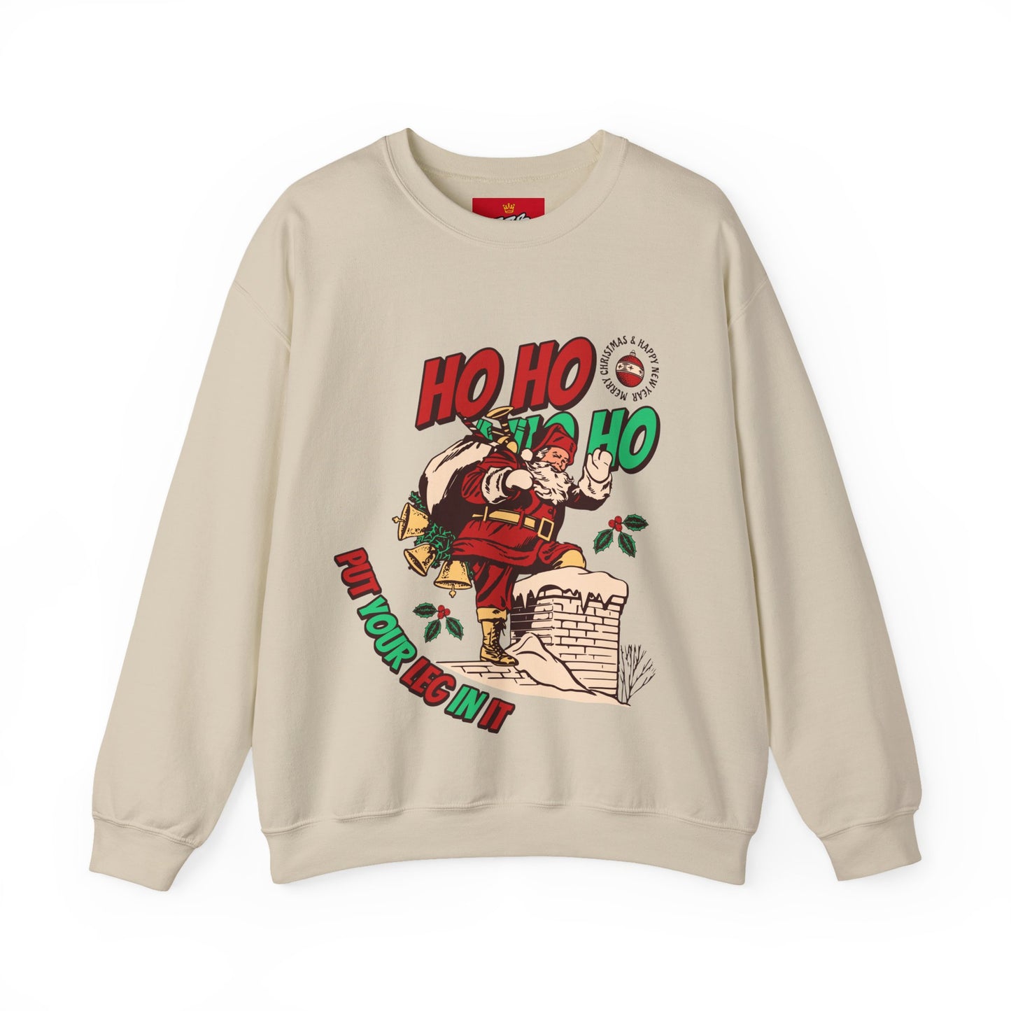 Leg In It Xmas™ Crewneck Sweatshirt By SSB