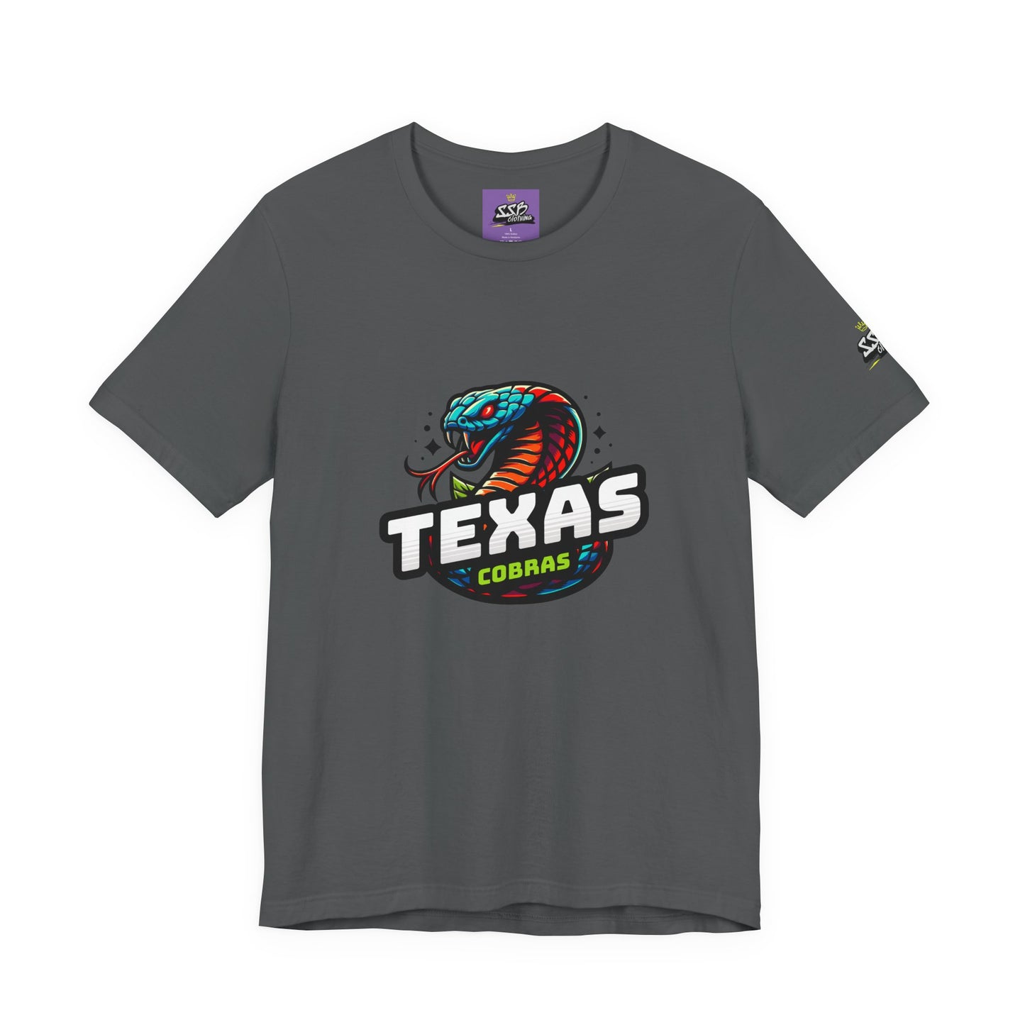 Texas Cobras Short Sleeve Tee By SSB
