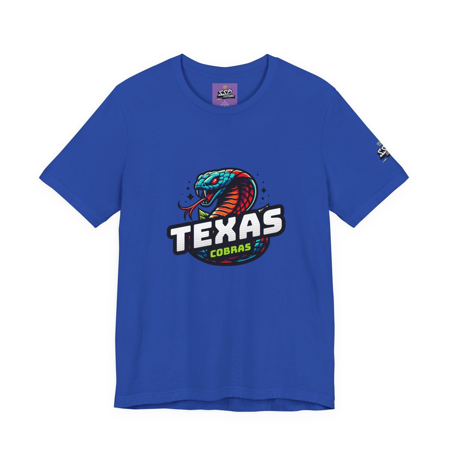Texas Cobras Short Sleeve Tee By SSB