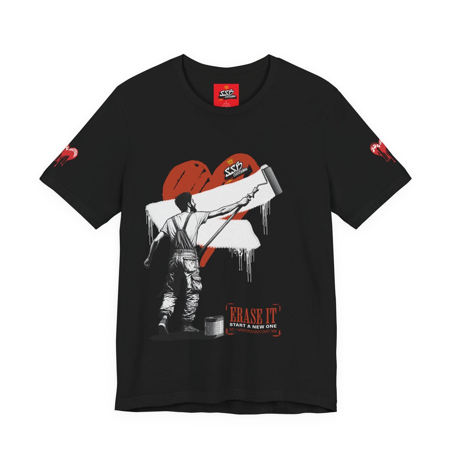 New Heart Short Sleeve Tee By SSB