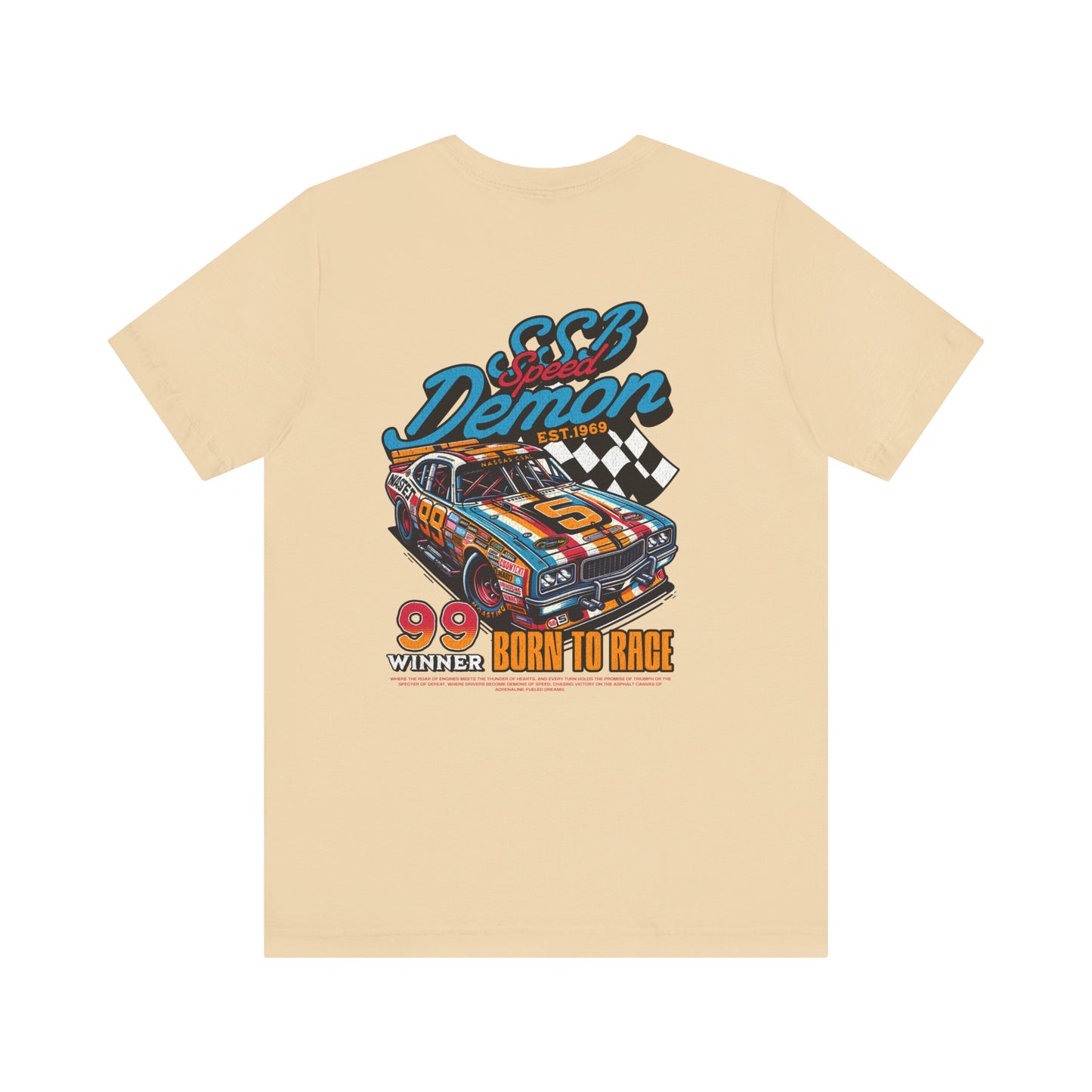 Demon Racer Short Sleeve Tee By SSB