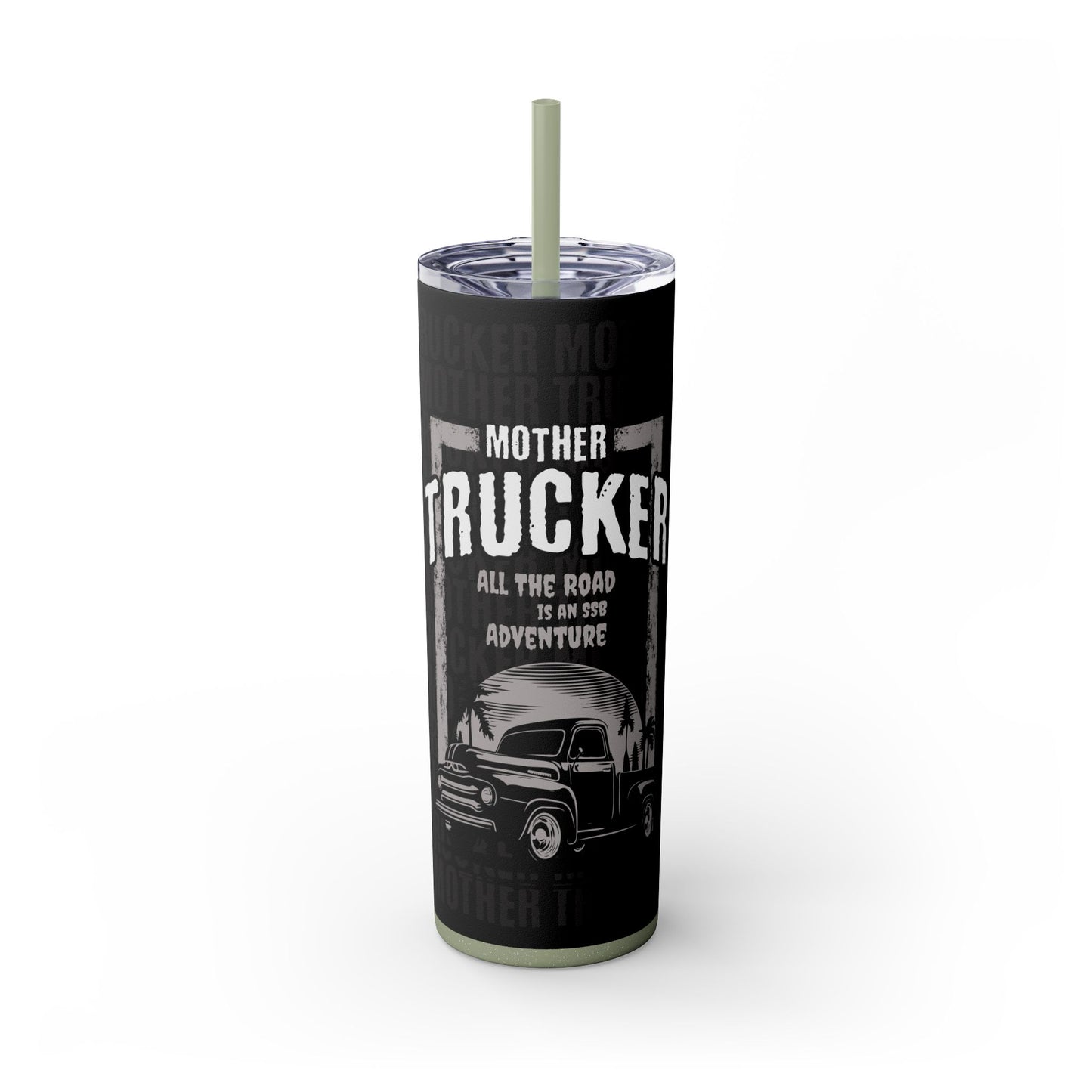 Skinny Tumbler with Straw, 20oz