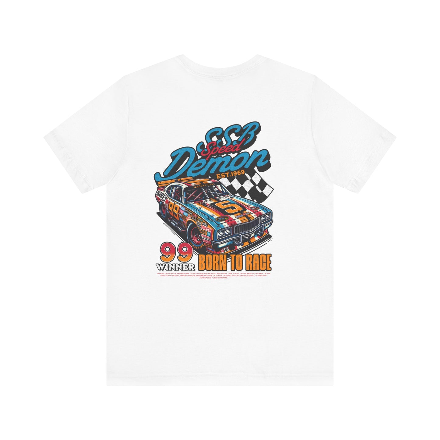 Demon Racer Short Sleeve Tee By SSB