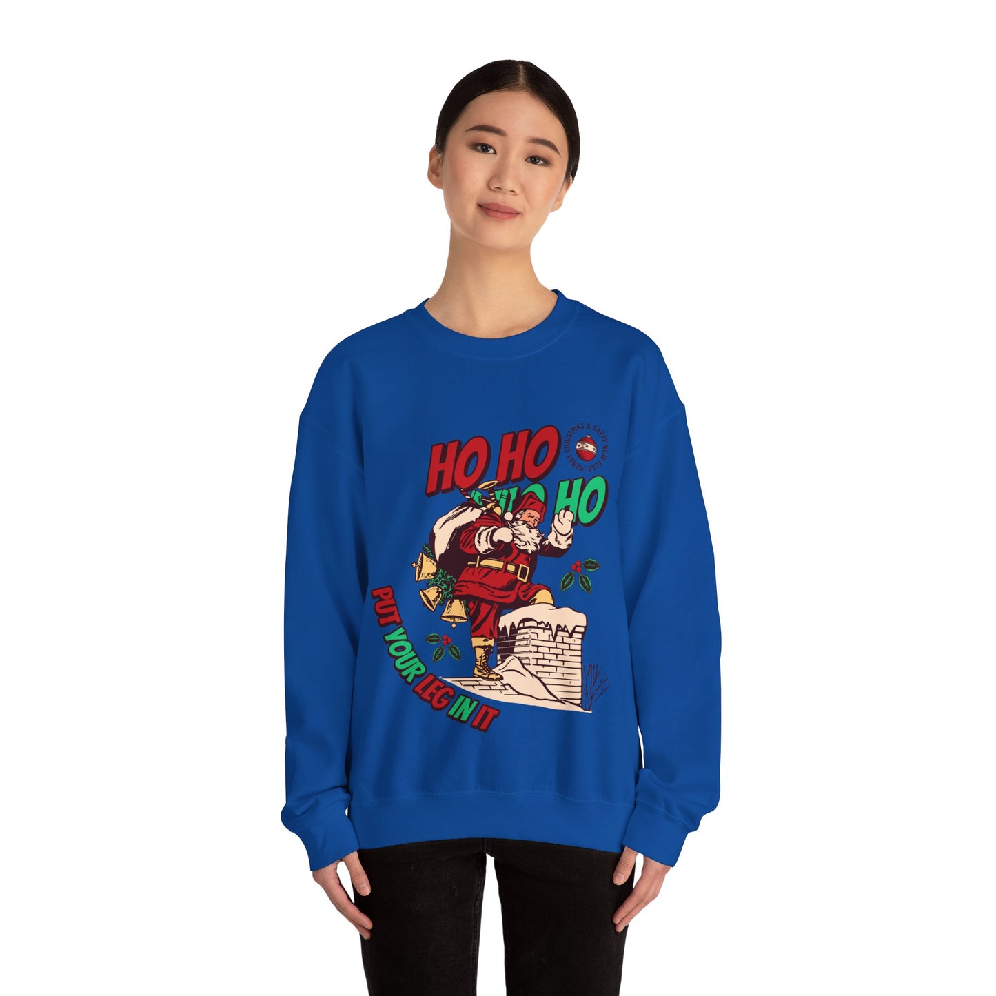 Leg In It Xmas™ Crewneck Sweatshirt By SSB