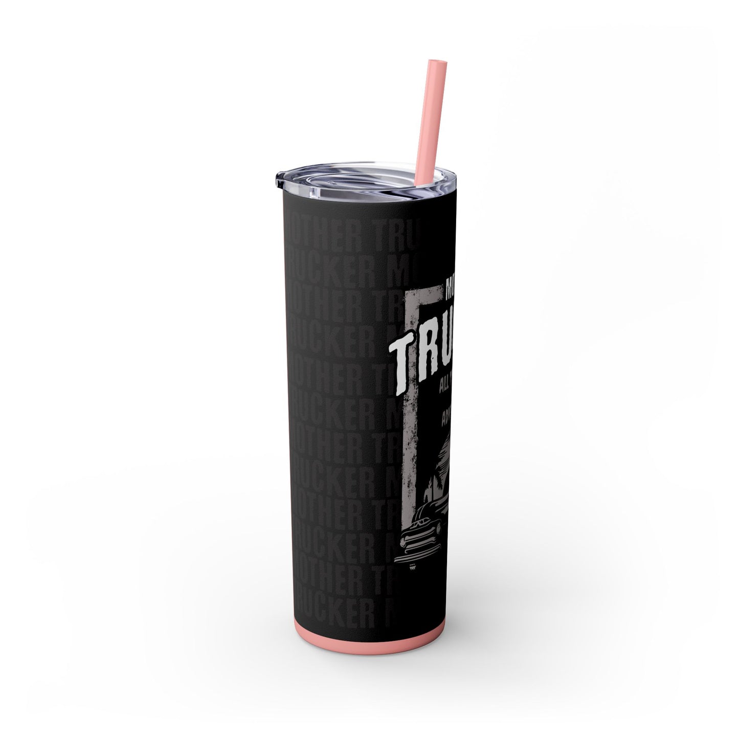 Skinny Tumbler with Straw, 20oz
