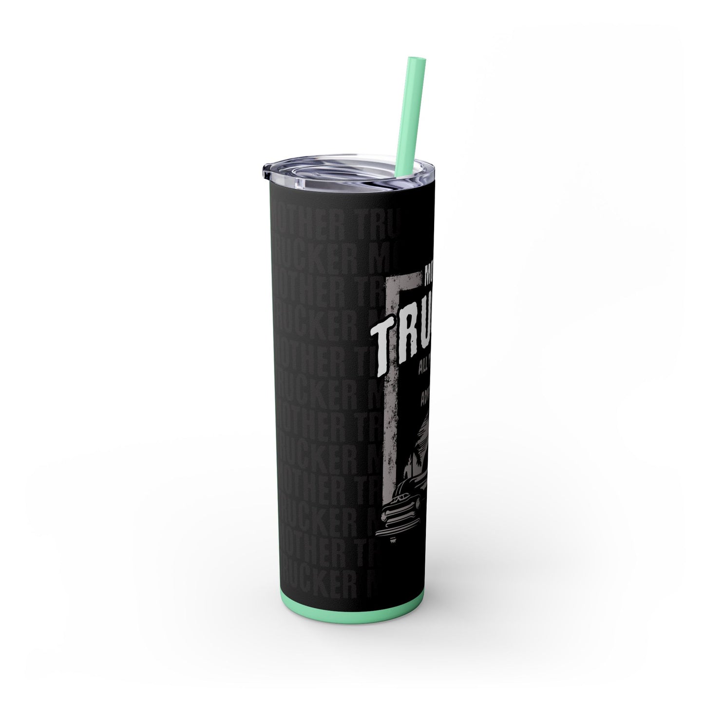 Skinny Tumbler with Straw, 20oz