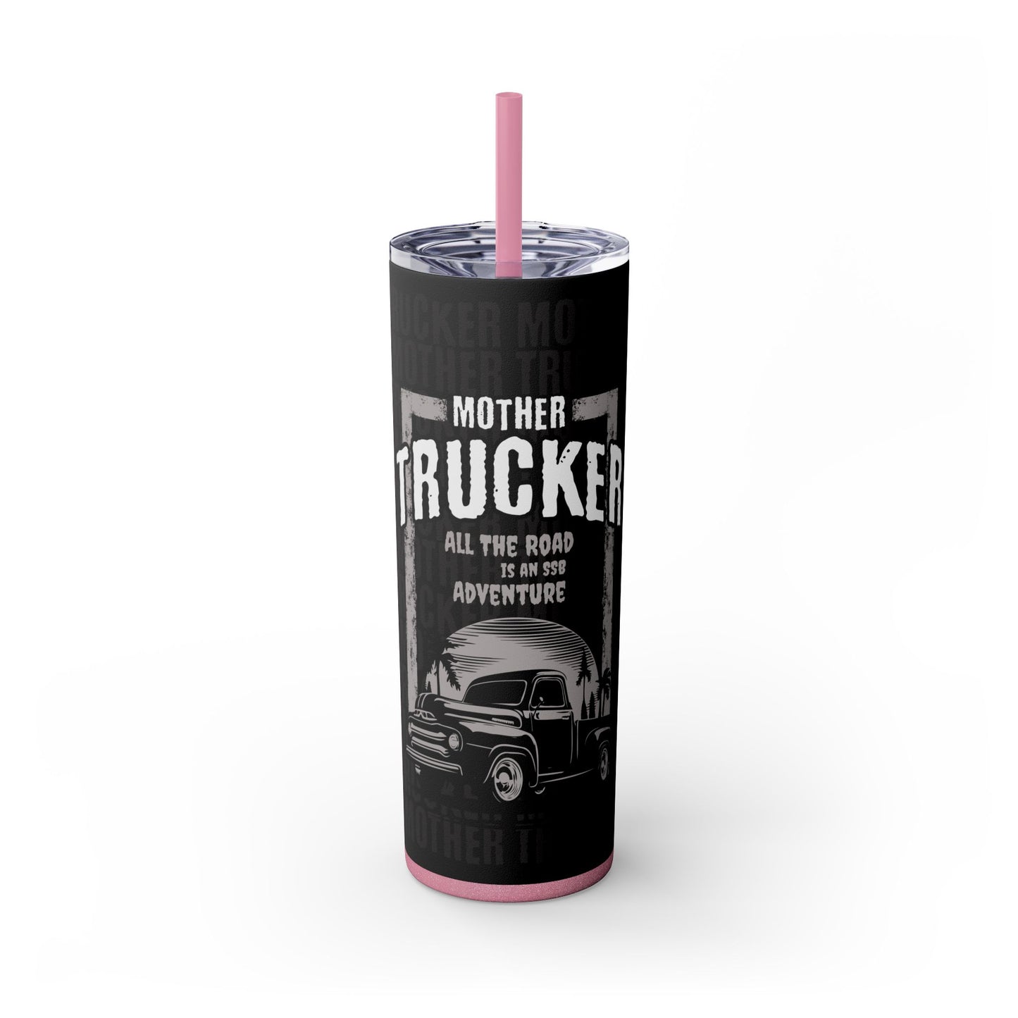Skinny Tumbler with Straw, 20oz
