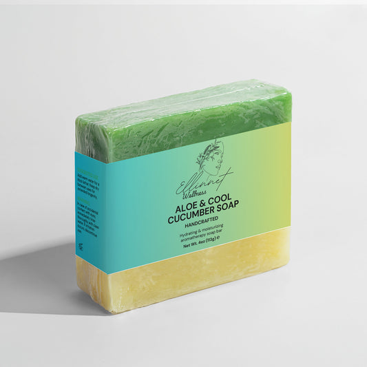 Aloe & Cool Cucumber Soap By Ellinnet Wellness