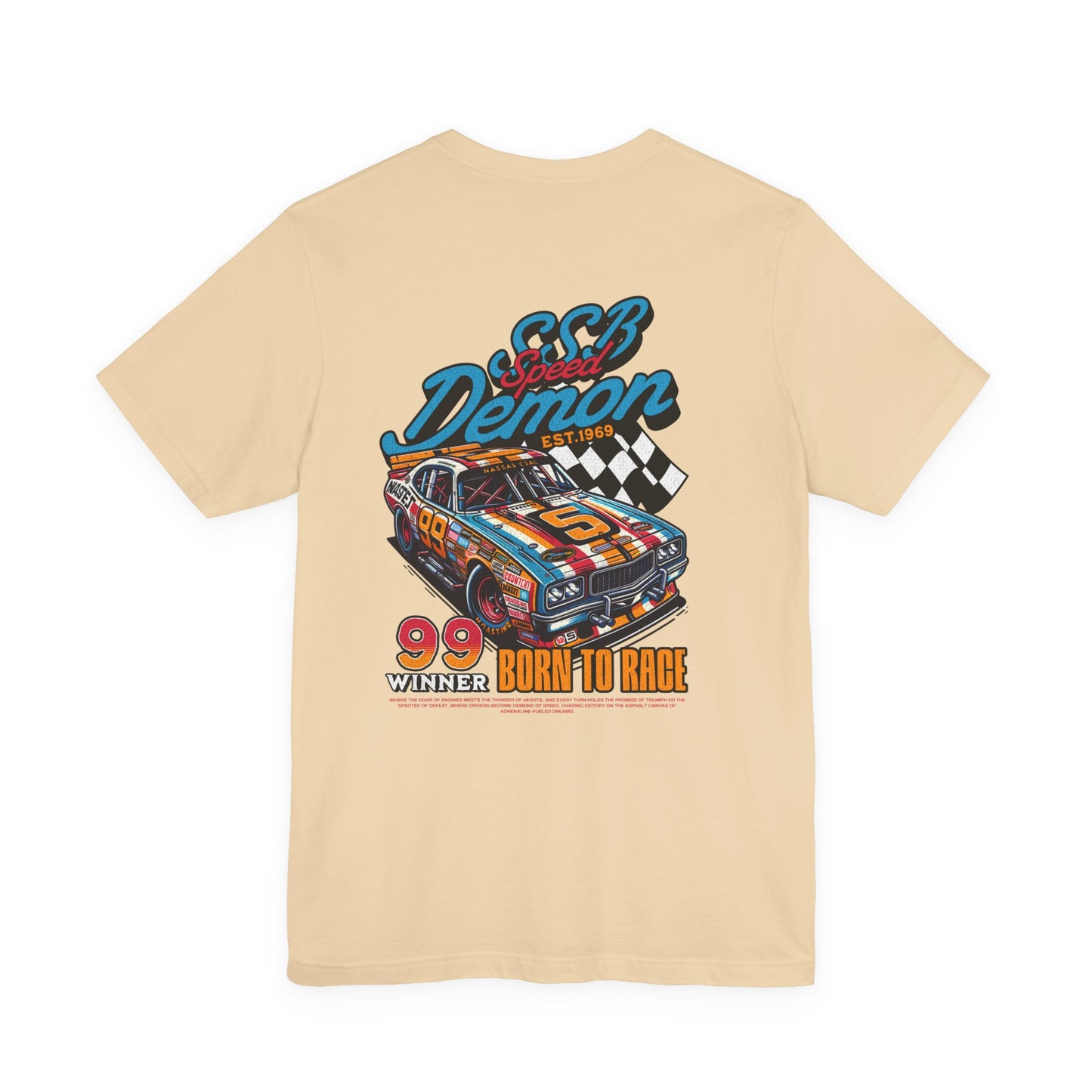 Demon Racer Short Sleeve Tee By SSB