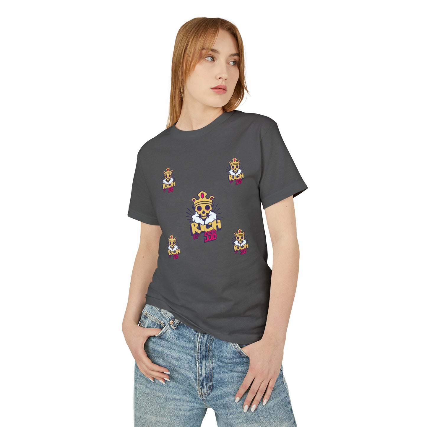 Skull King Heavyweight Cotton Tee By SSB