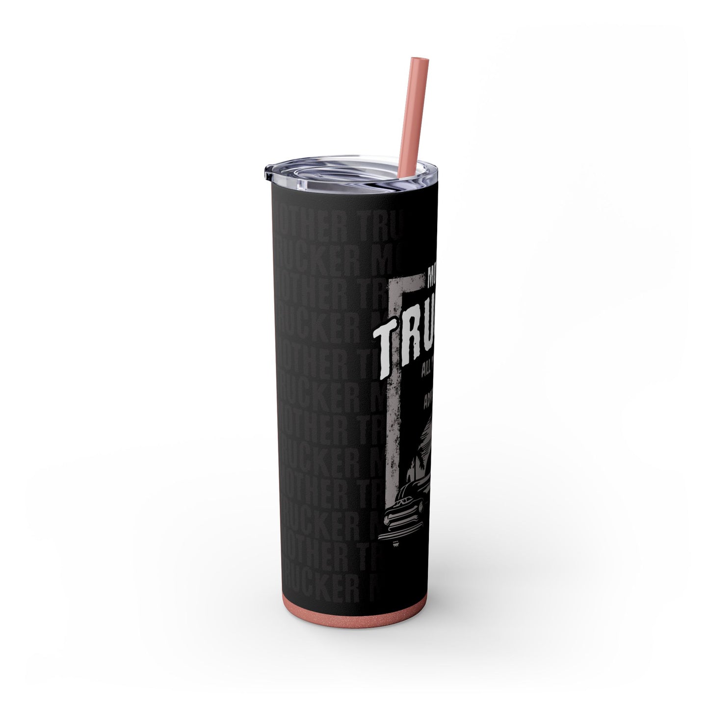 Skinny Tumbler with Straw, 20oz