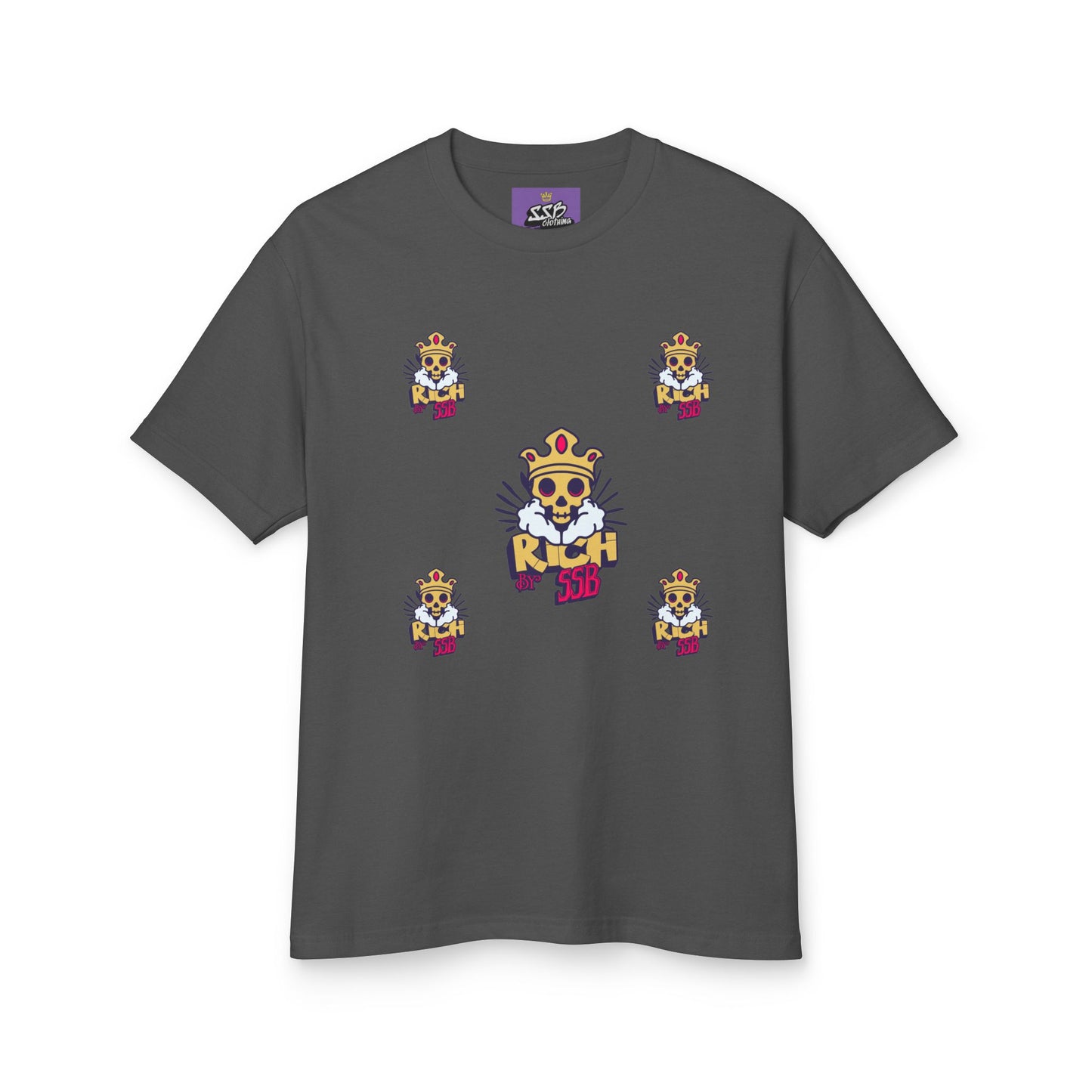 Skull King Heavyweight Cotton Tee By SSB