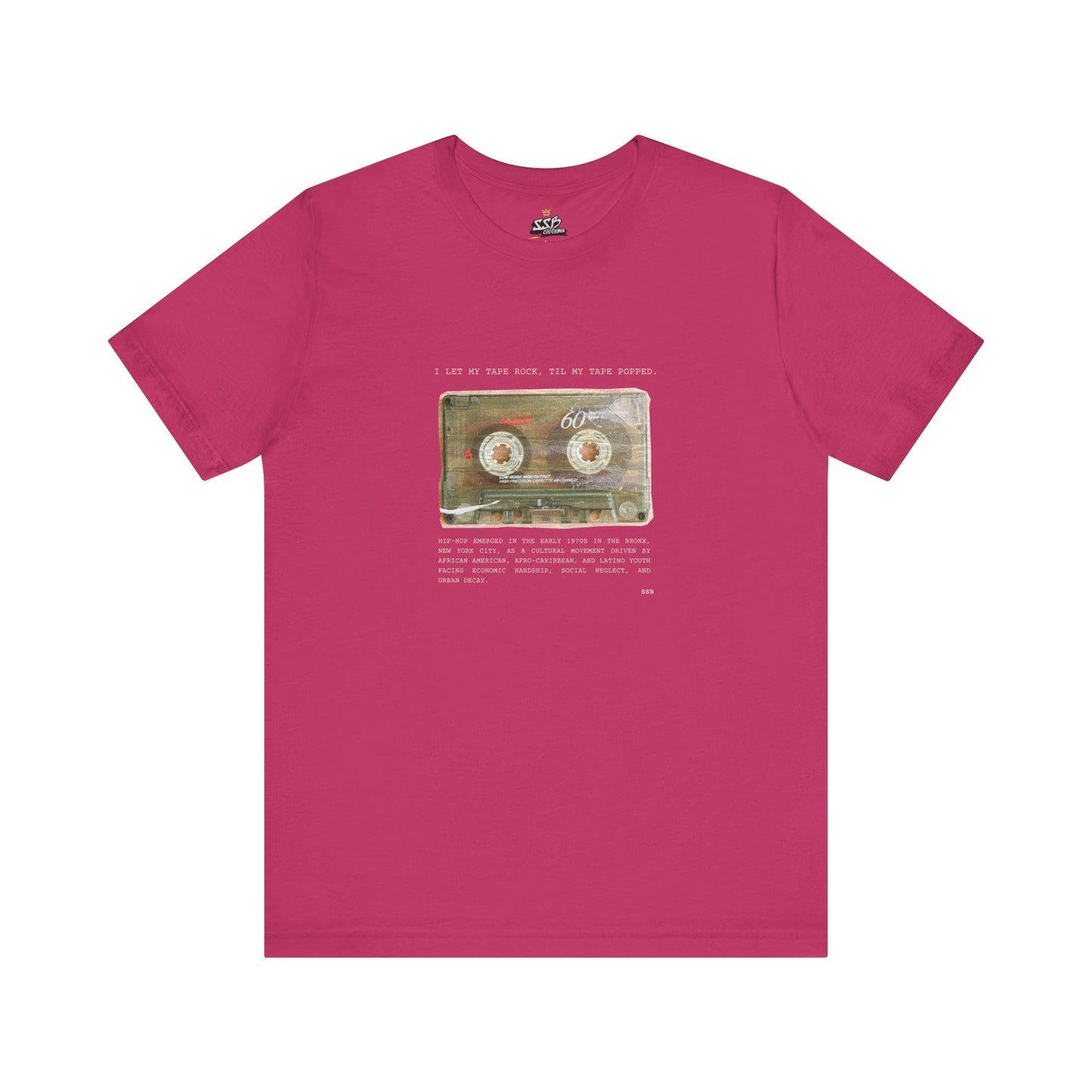 Cassette Tape Tee By SSB