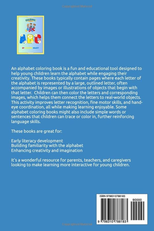 ABC Coloring Book by Shaughn Select