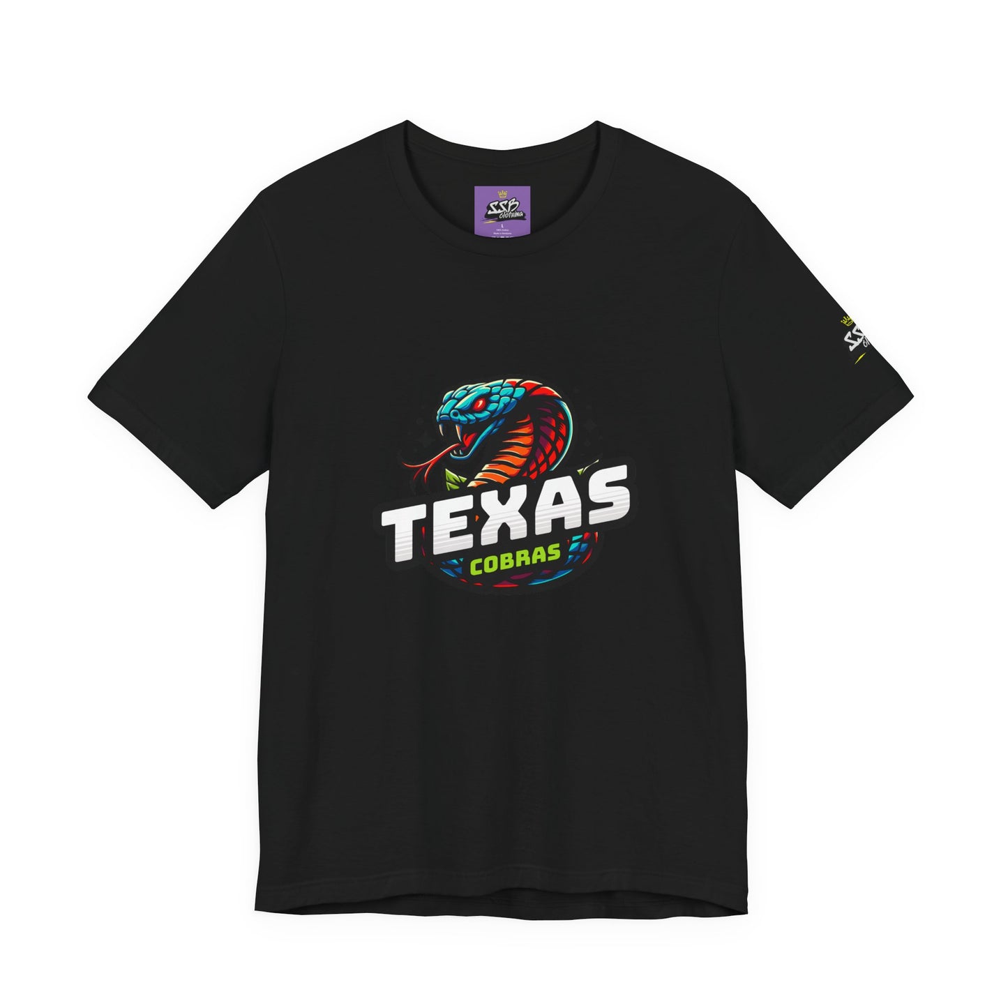 Texas Cobras Short Sleeve Tee By SSB