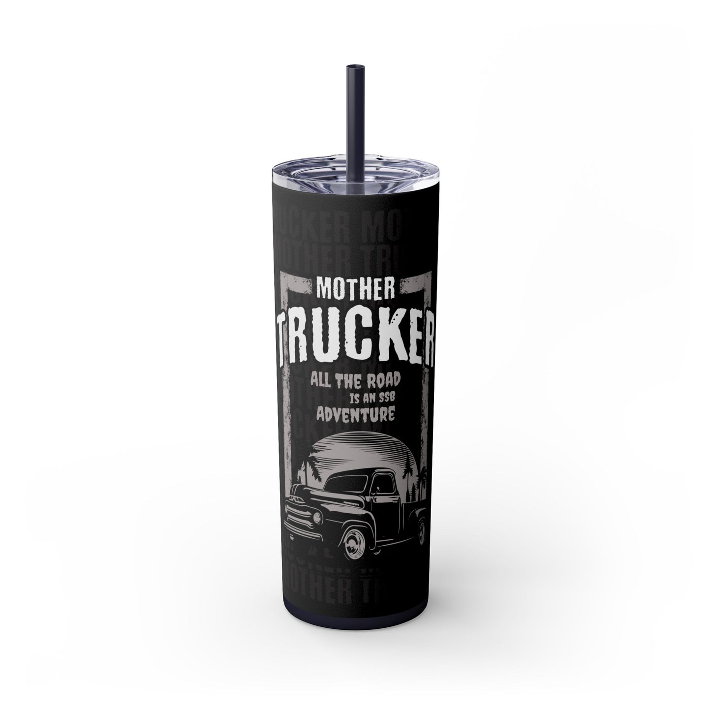 Skinny Tumbler with Straw, 20oz