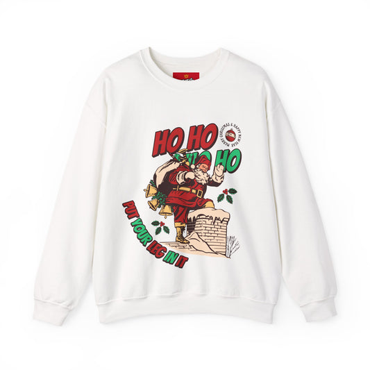 Leg In It Xmas™ Crewneck Sweatshirt By SSB