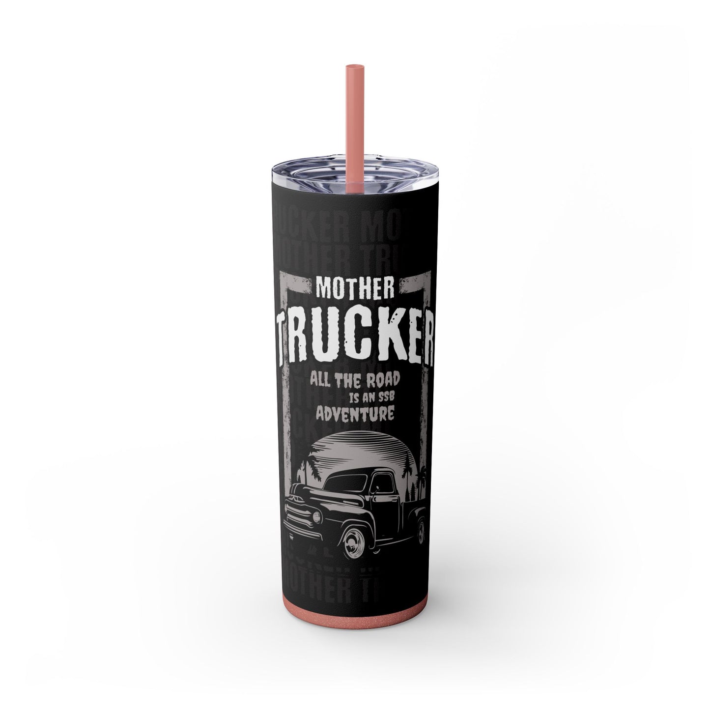 Skinny Tumbler with Straw, 20oz