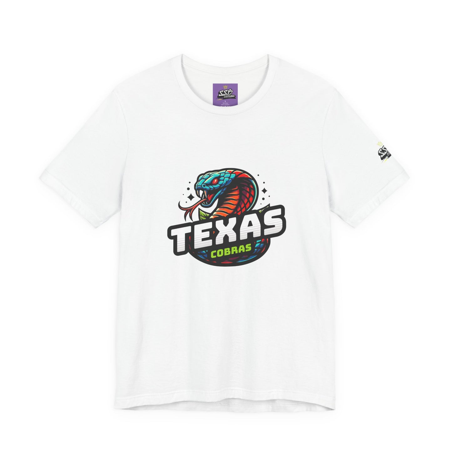Texas Cobras Short Sleeve Tee By SSB