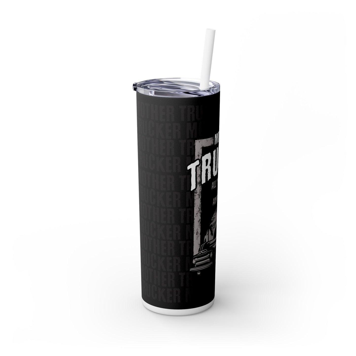 Skinny Tumbler with Straw, 20oz