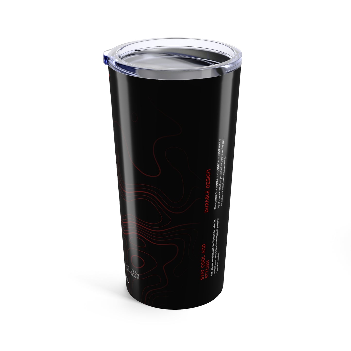 Black Tumbler 20oz