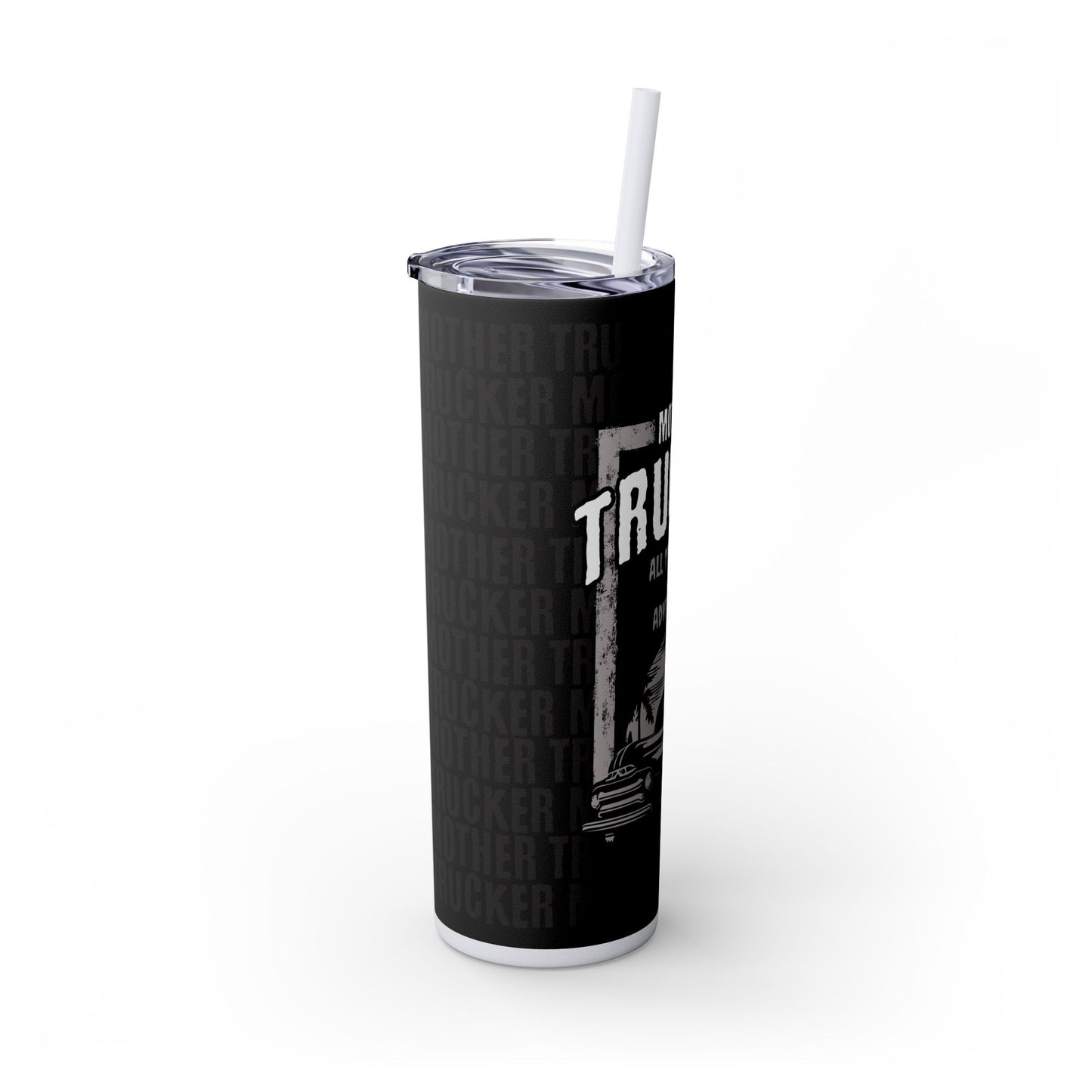 Skinny Tumbler with Straw, 20oz