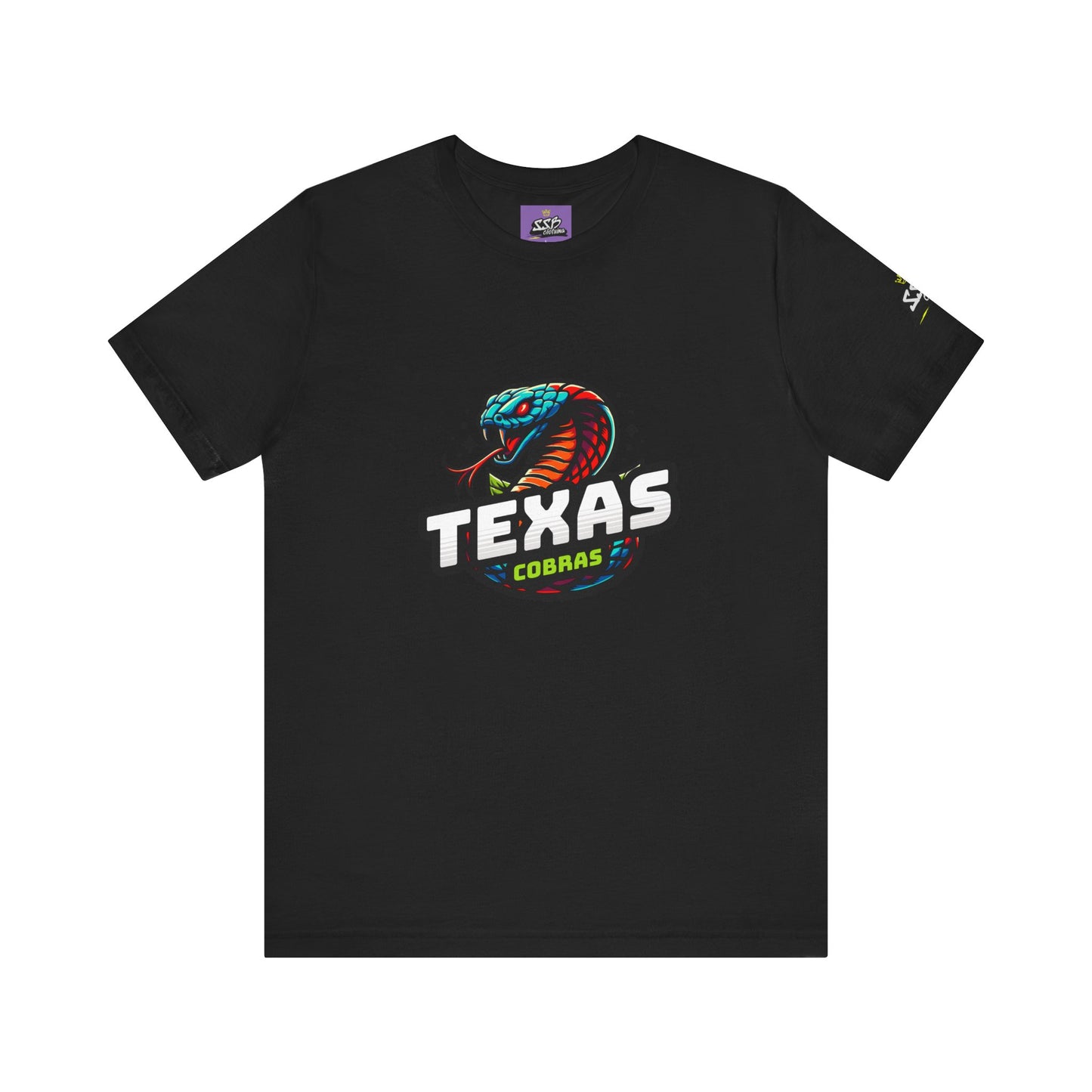 Texas Cobras Short Sleeve Tee By SSB
