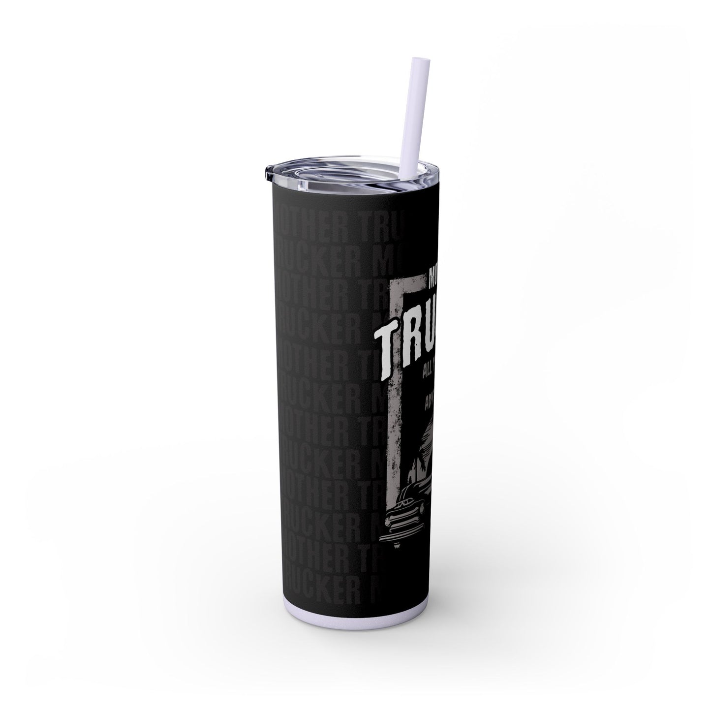 Skinny Tumbler with Straw, 20oz