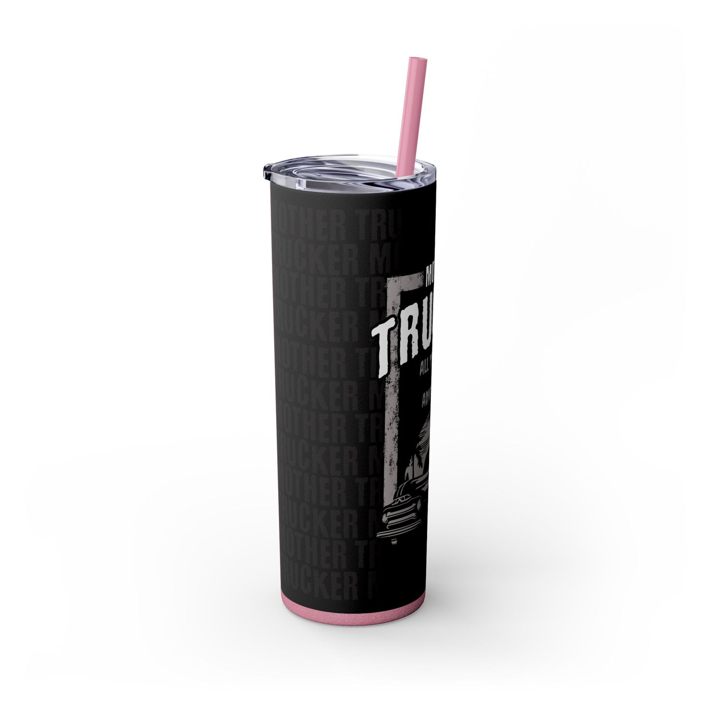 Skinny Tumbler with Straw, 20oz