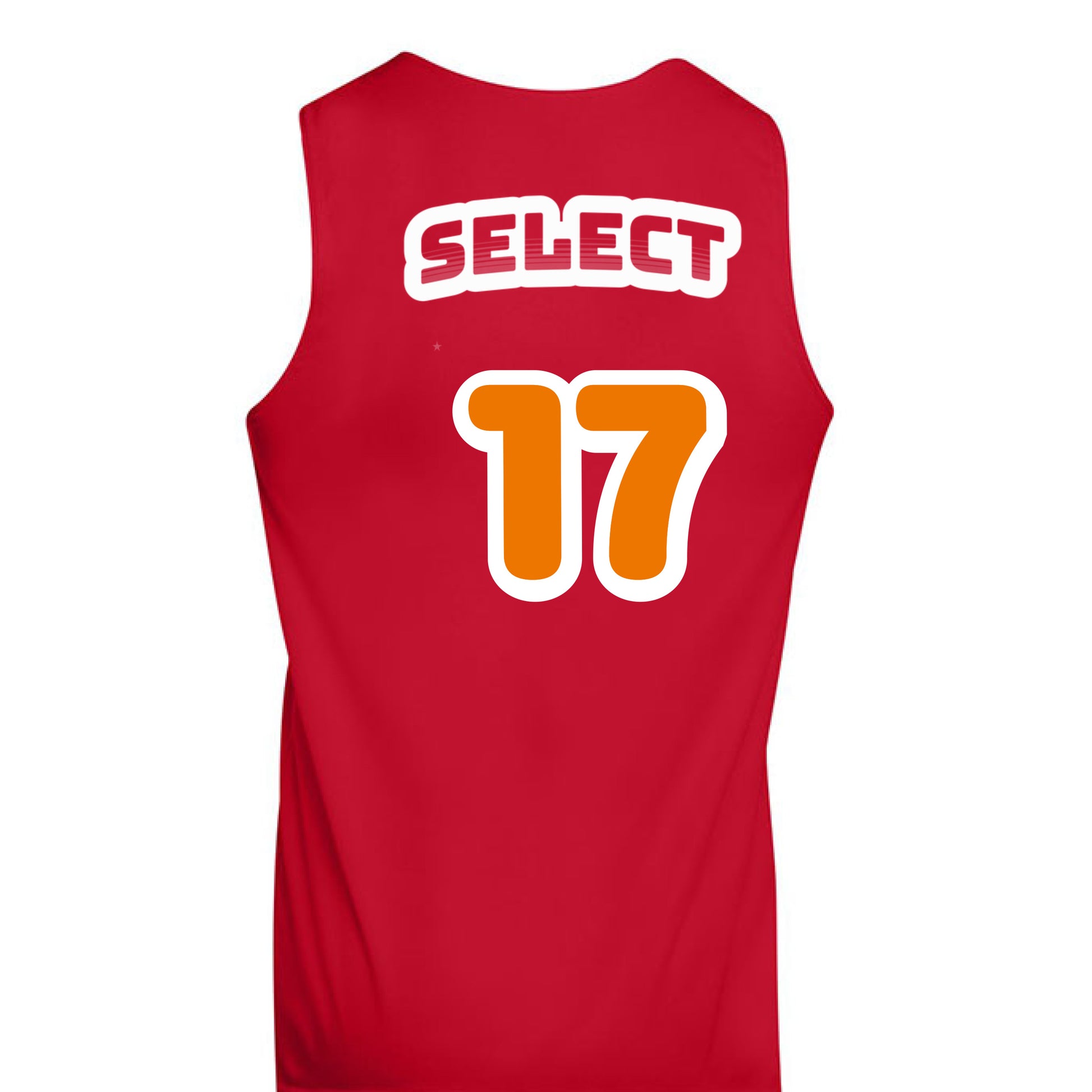RED/ WHITE - BACK