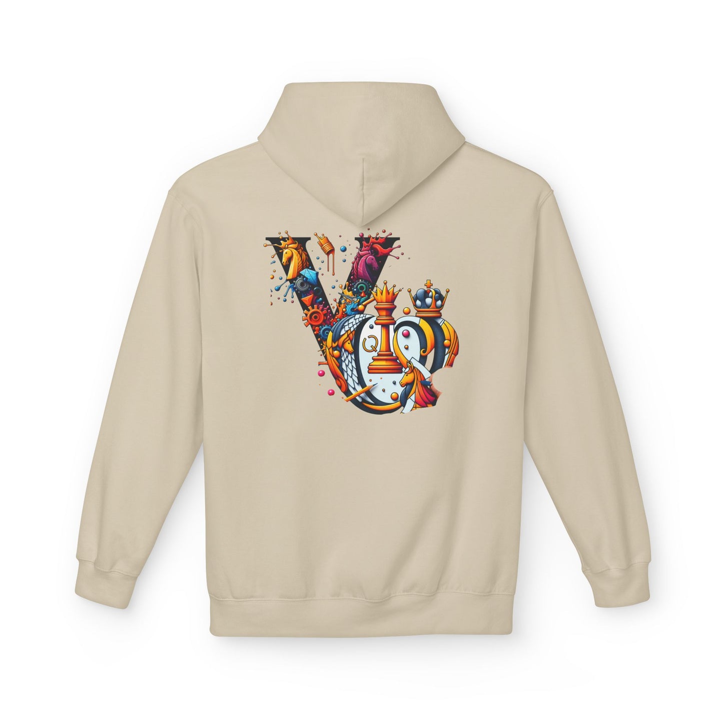 Softstyle Fleece Hoodie By Vas Quez