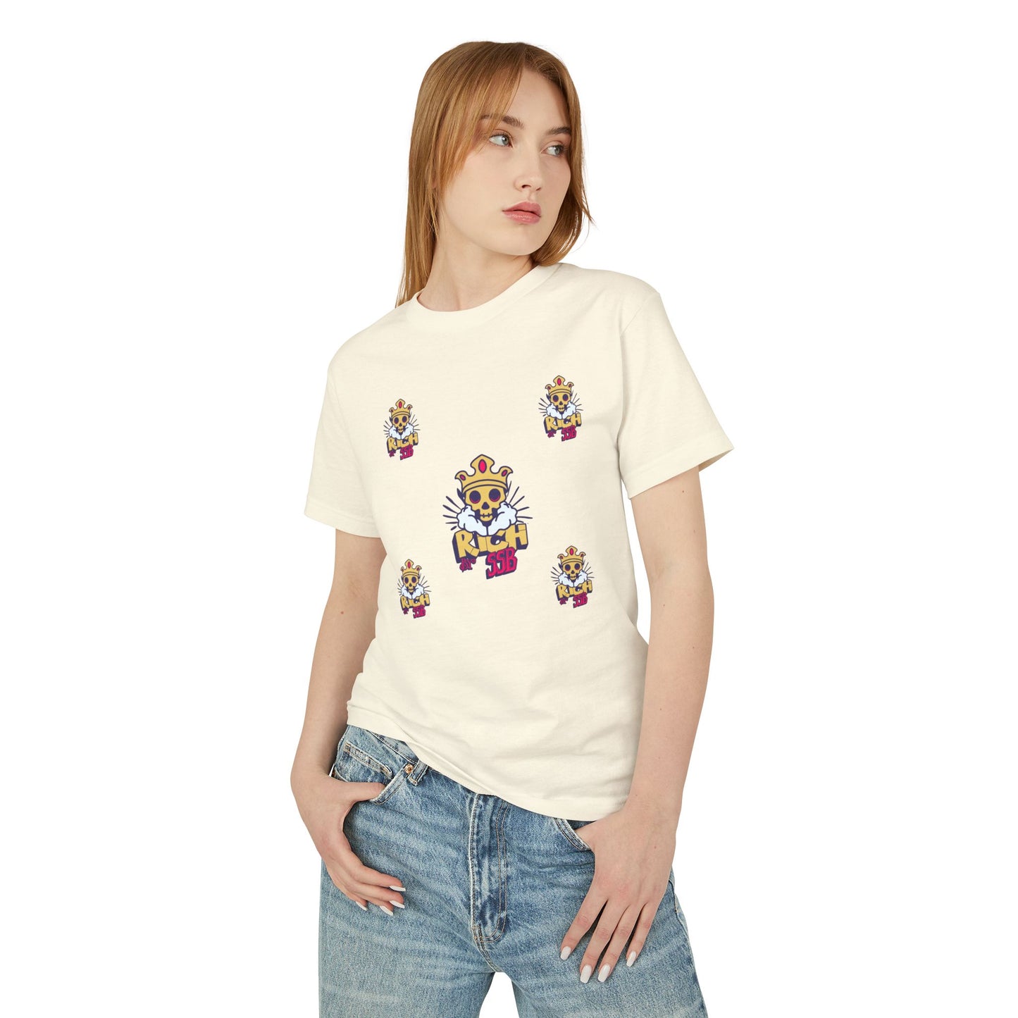 Skull King Heavyweight Cotton Tee By SSB