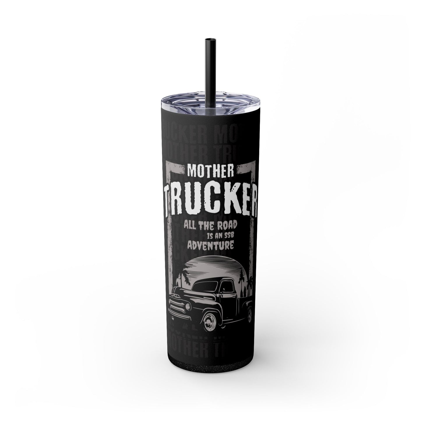 Skinny Tumbler with Straw, 20oz