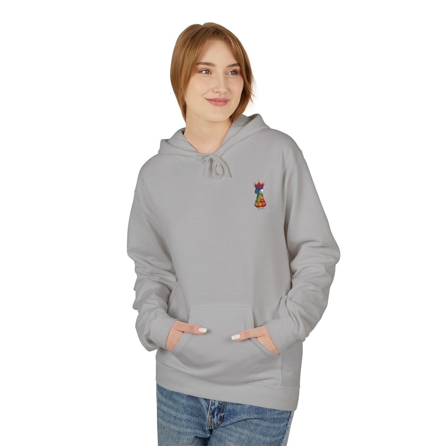 Softstyle Fleece Hoodie By Vas Quez