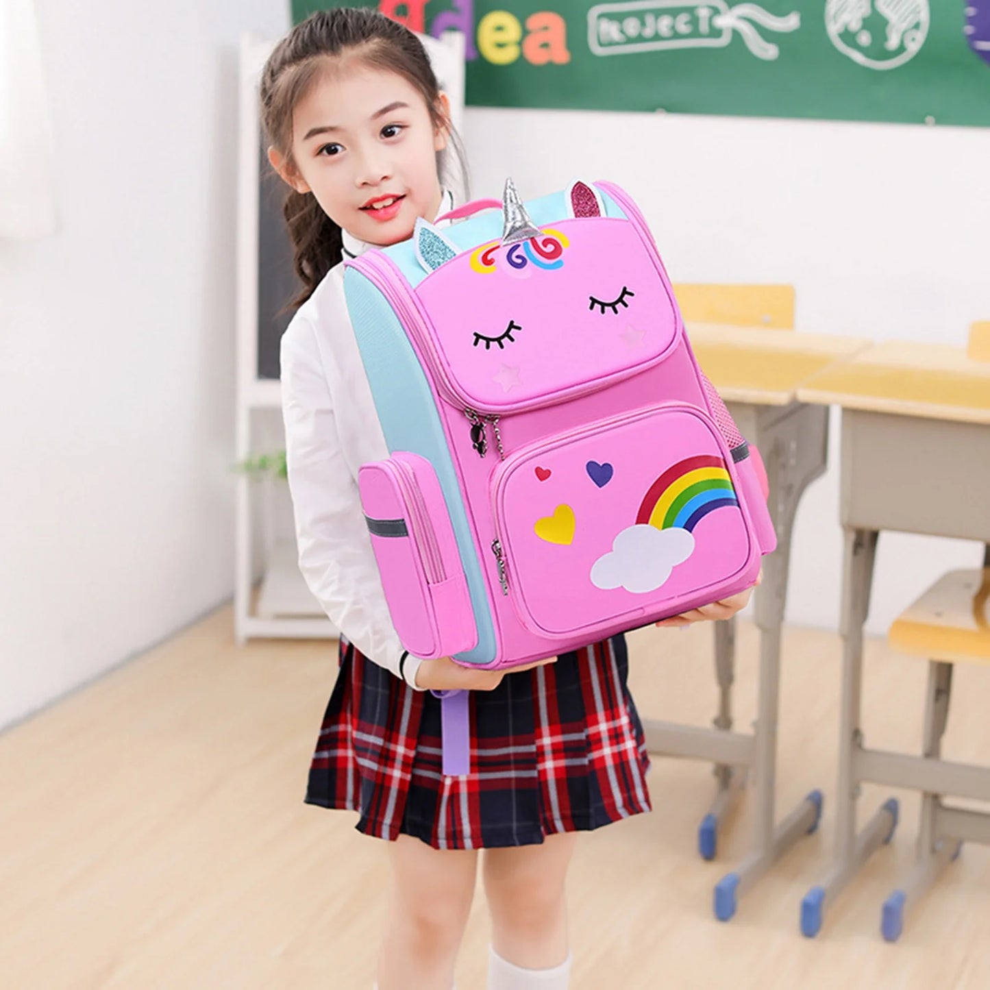 Pink School Backpack