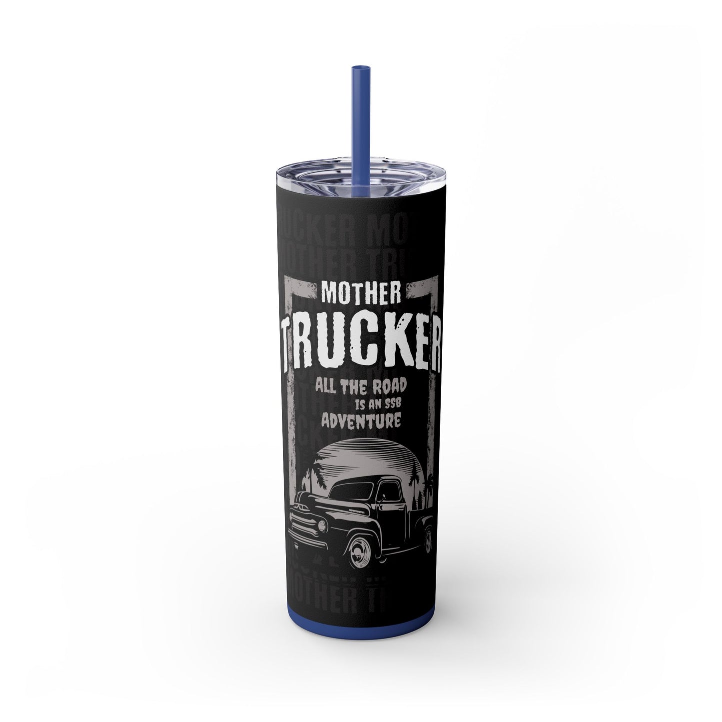 Skinny Tumbler with Straw, 20oz