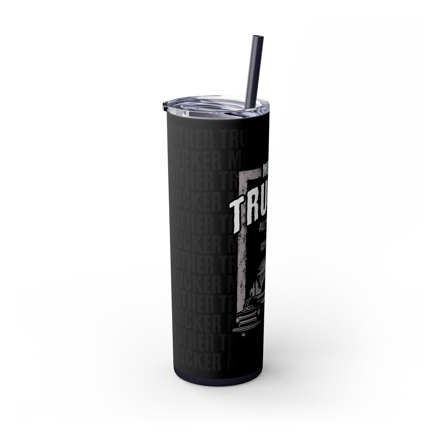 Skinny Tumbler with Straw, 20oz