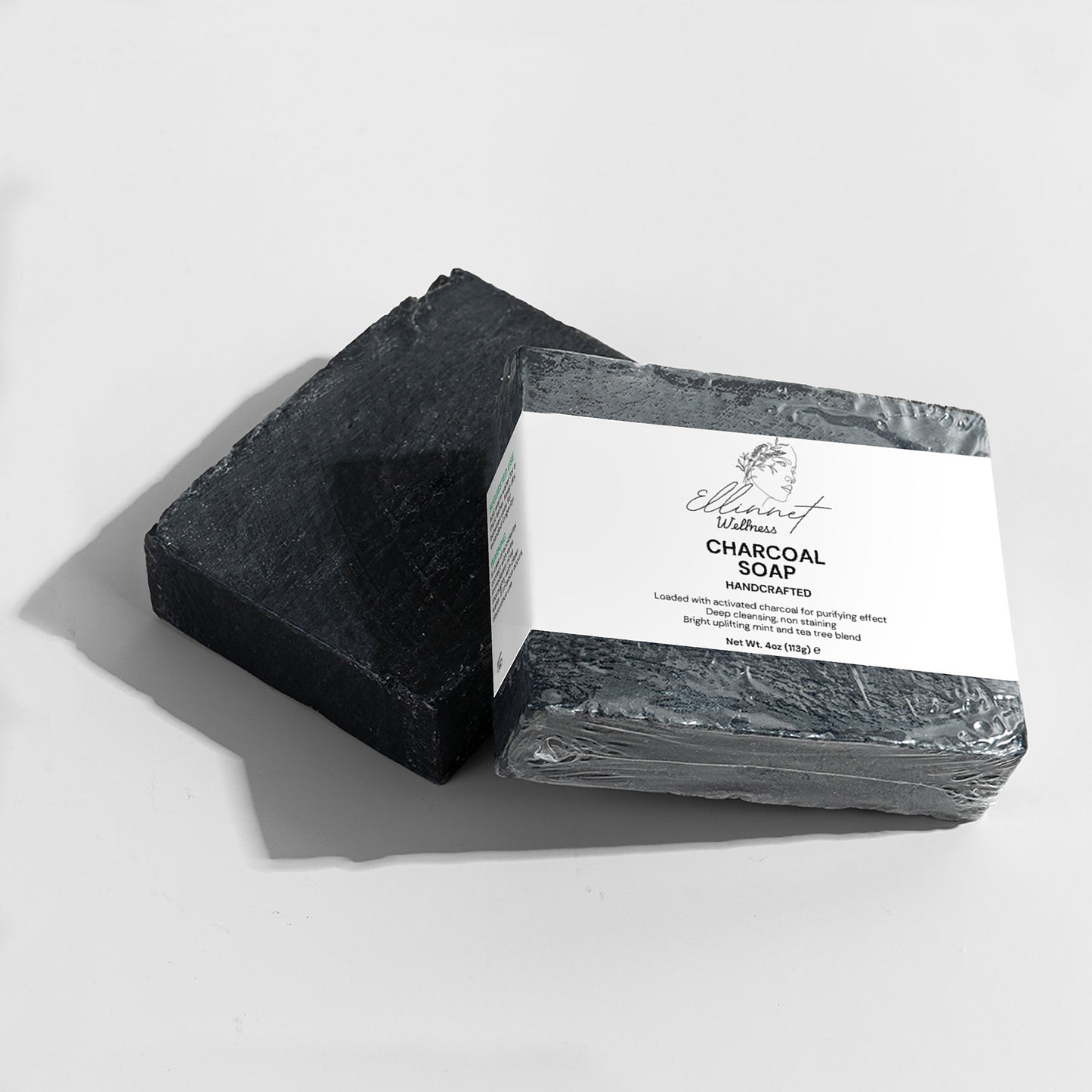 Charcoal Soap By Ellinnet Wellness