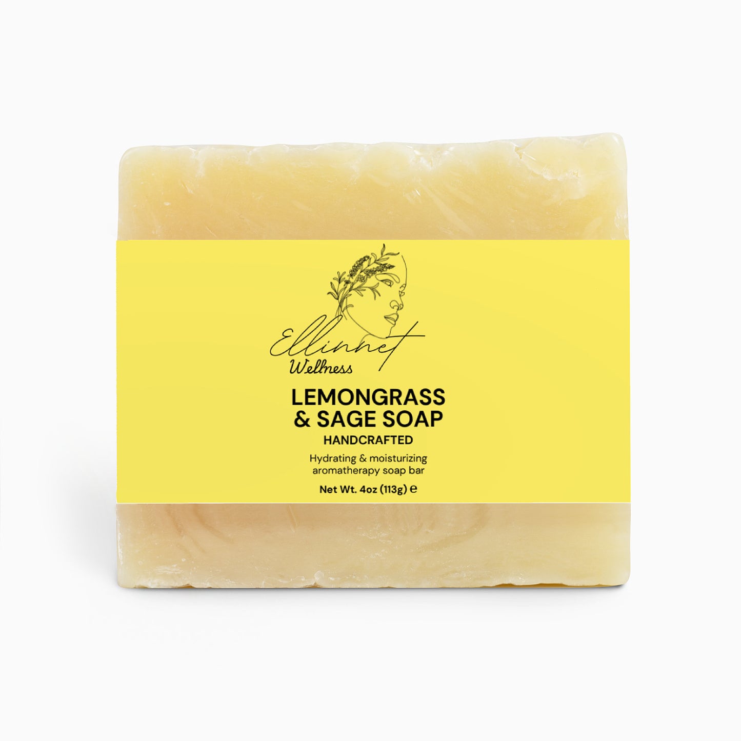 Lemongrass & Sage Soap By Ellinnet Wellness