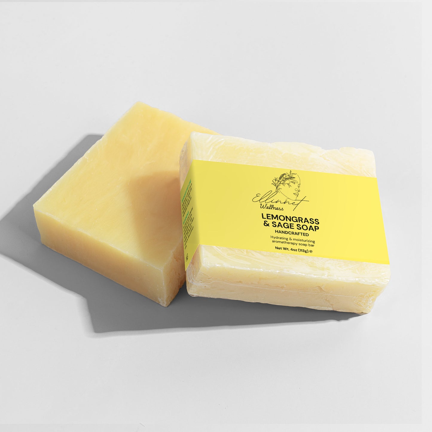 Lemongrass & Sage Soap By Ellinnet Wellness