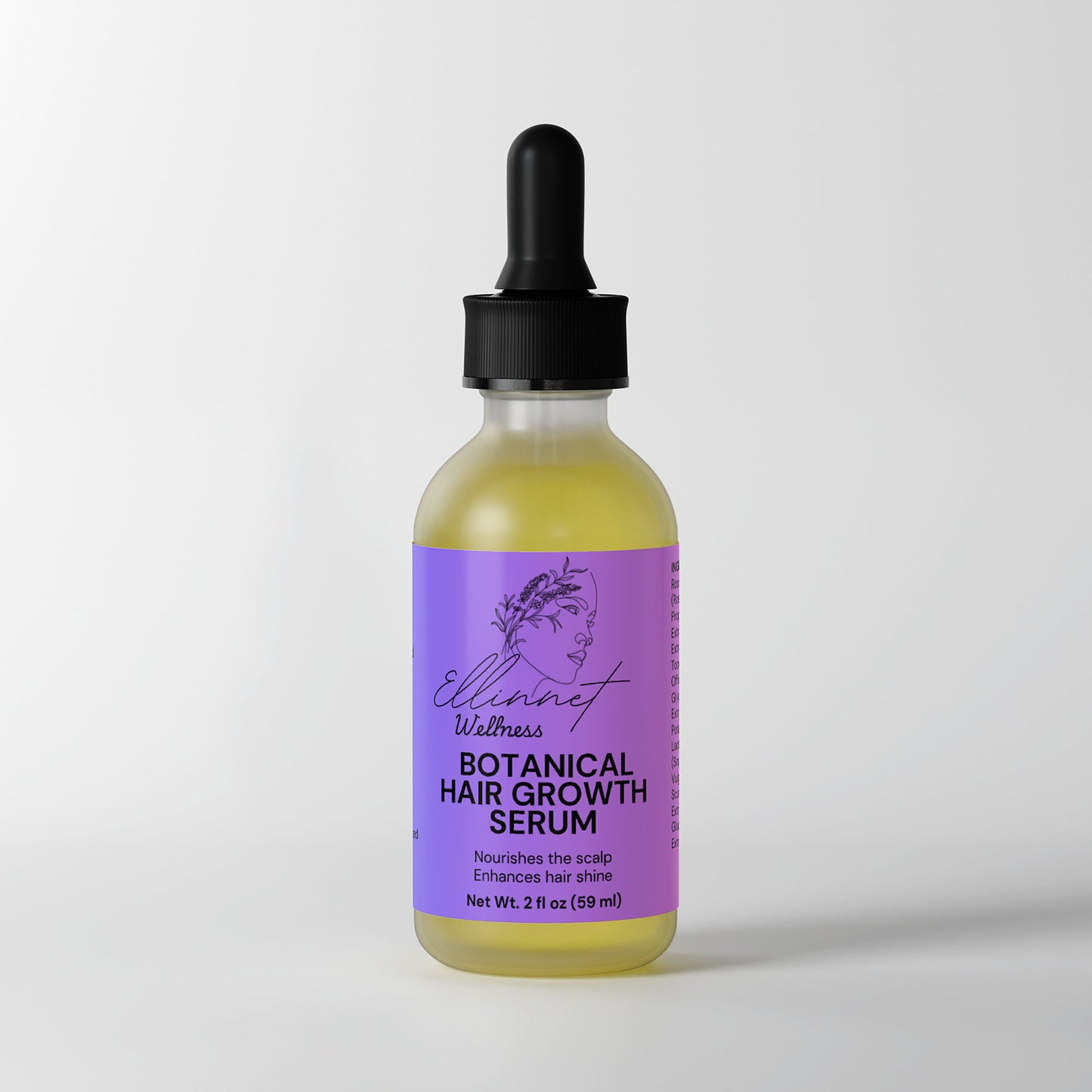 Botanical Hair Growth Serum By Ellinnet Wellness