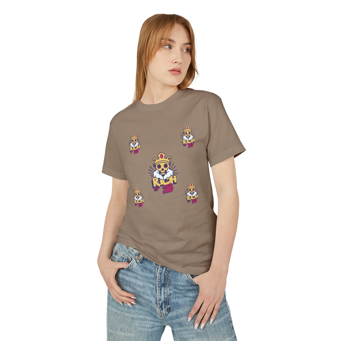 Skull King Heavyweight Cotton Tee By SSB