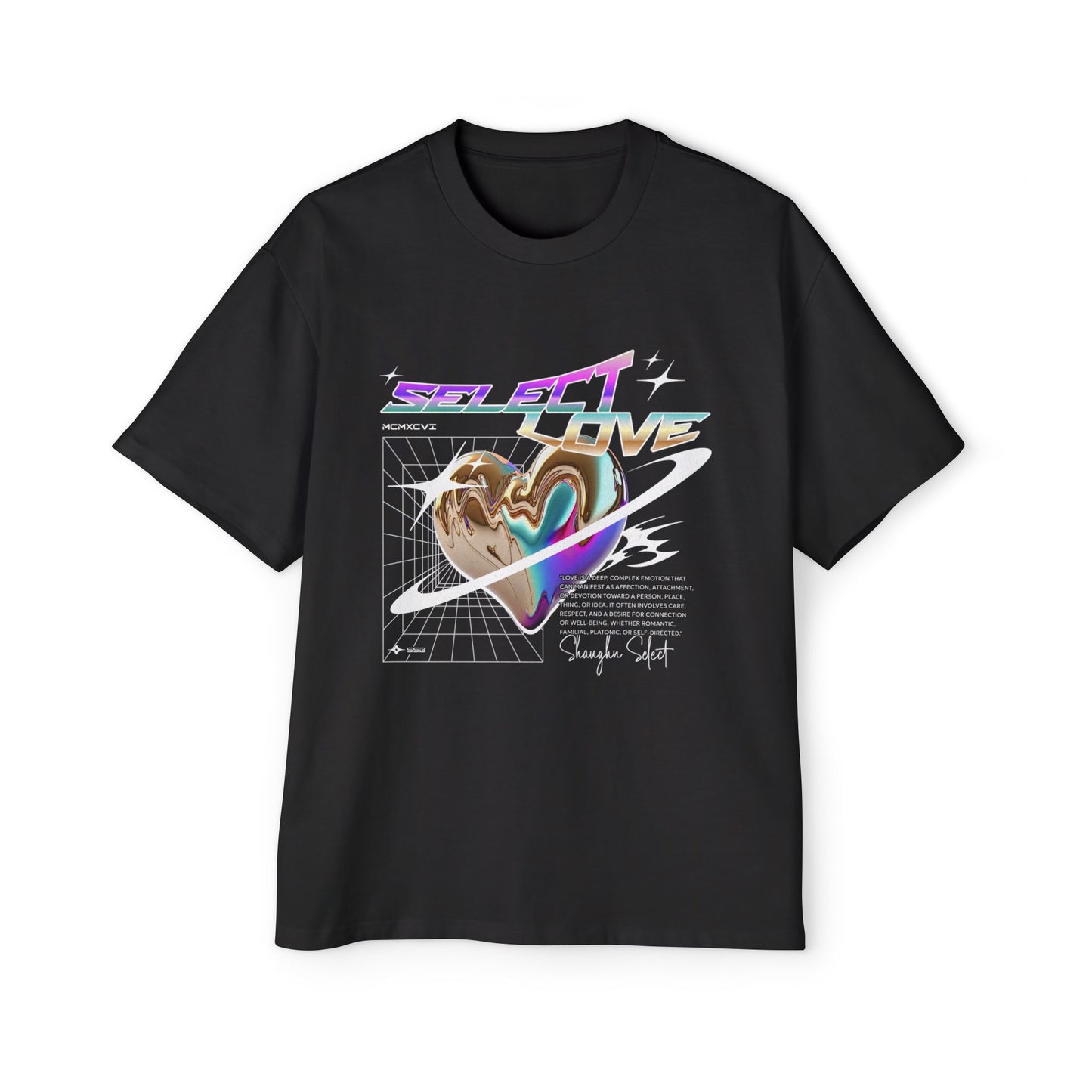 Men's Select Love Heavy Oversized Tee BY SSB