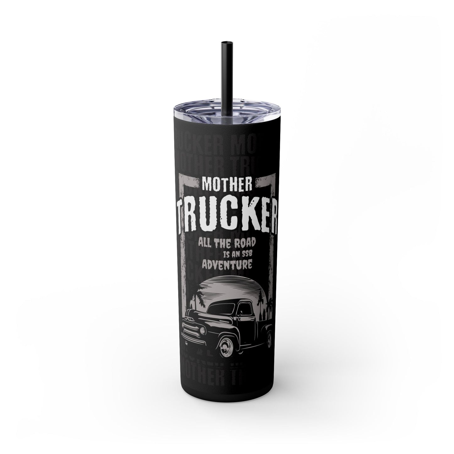 Skinny Tumbler with Straw, 20oz