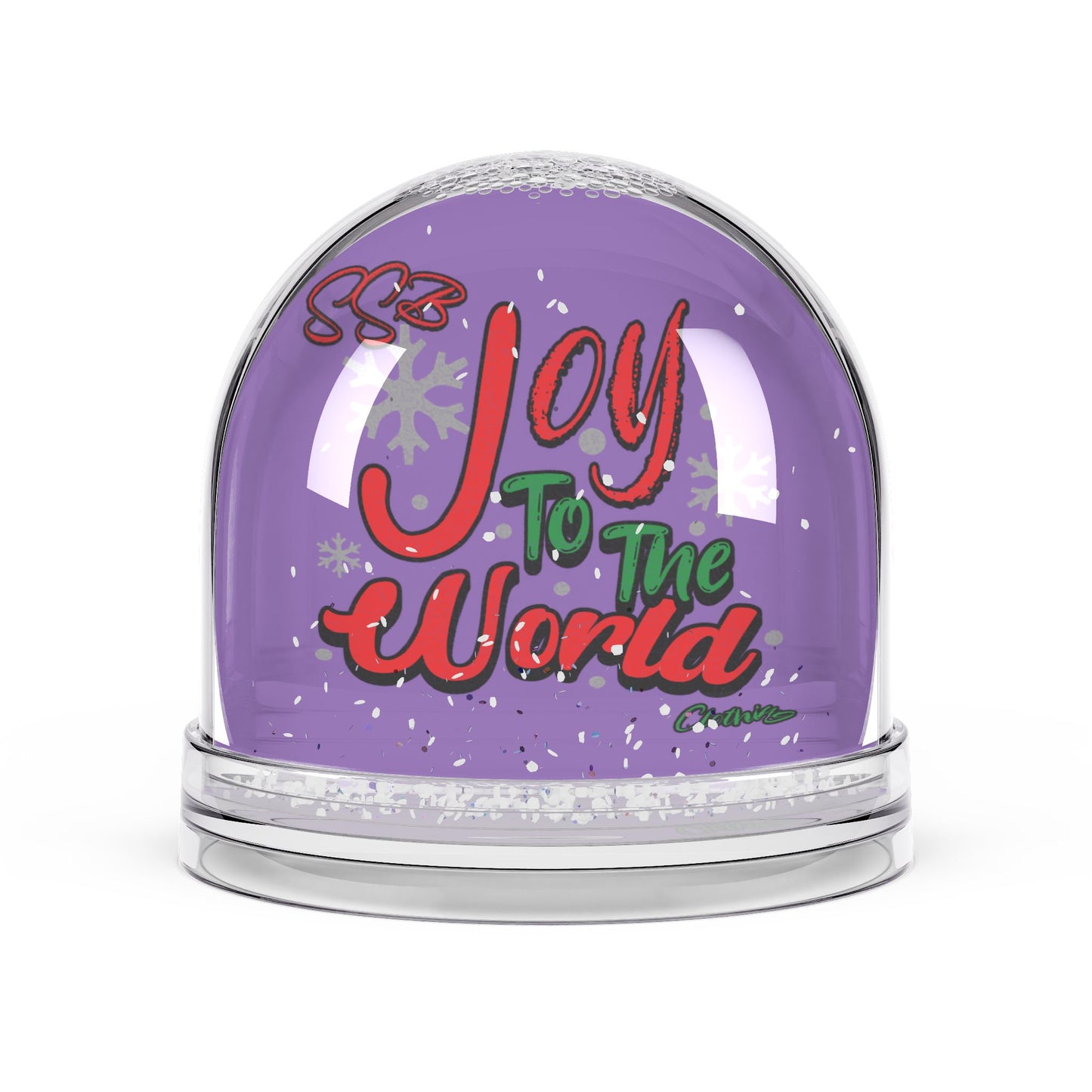 Joy Snow Globe