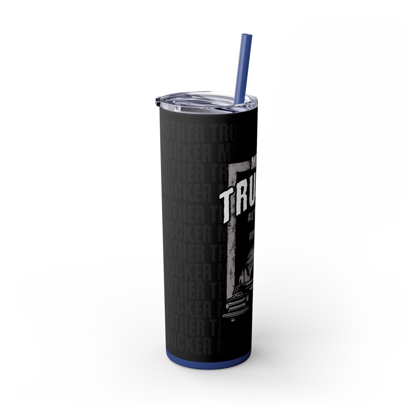 Skinny Tumbler with Straw, 20oz