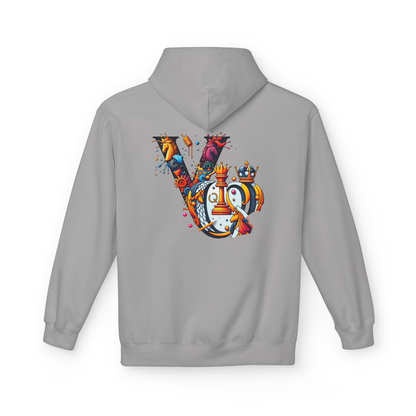 Softstyle Fleece Hoodie By Vas Quez