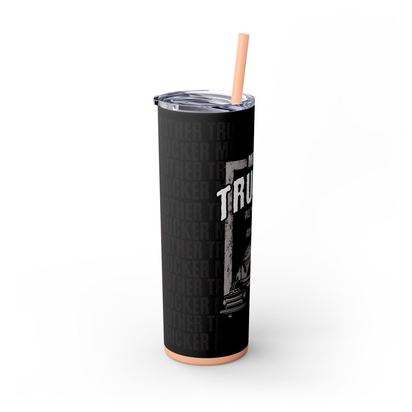 Skinny Tumbler with Straw, 20oz