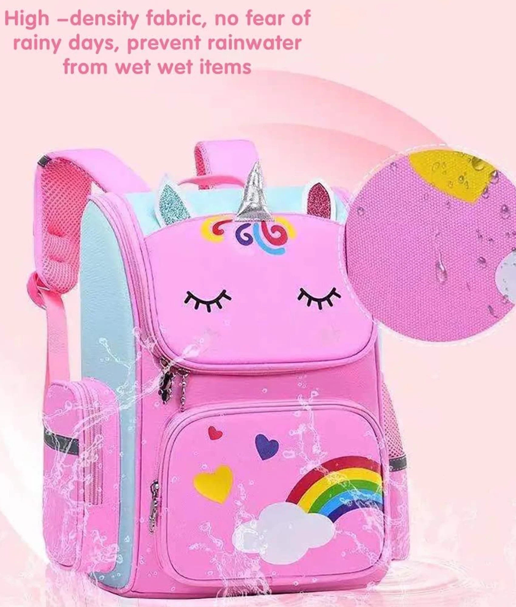 Pink School Backpack